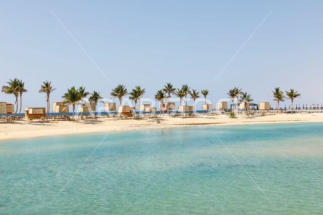 Beach on the Corniche in Jeddah, Saudi Arabia