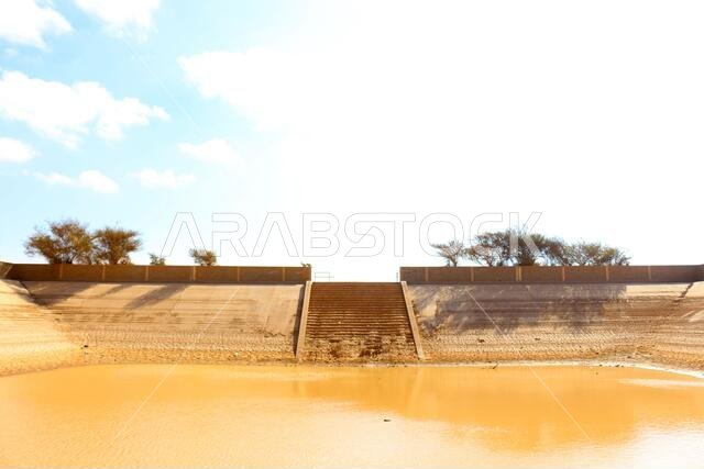 Zubaida canal in taif, saudi arabia.