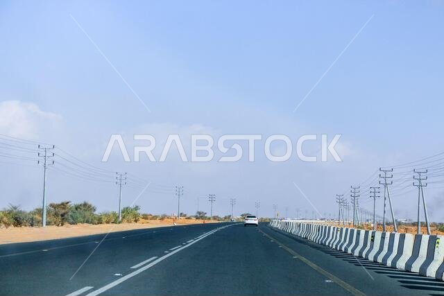 الطريق الصحراوي السعودي