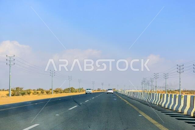 الطريق الصحراوي السعودي