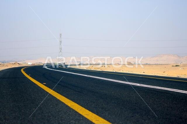 الطريق الصحراوي السعودي