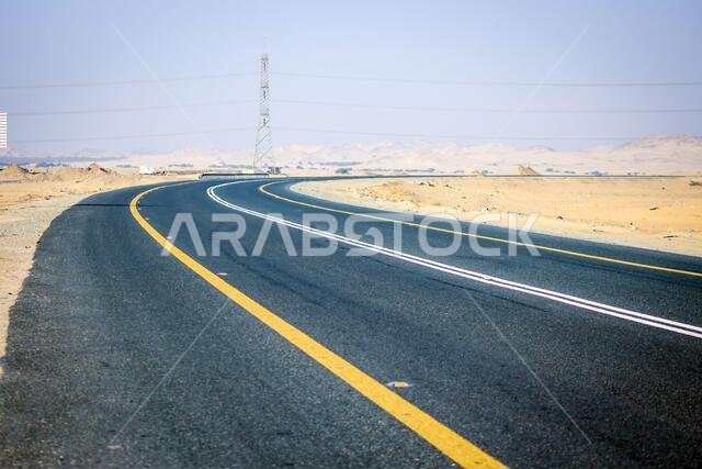 الطريق الصحراوي السعودي