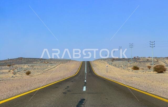 الطريق الصحراوي السعودي