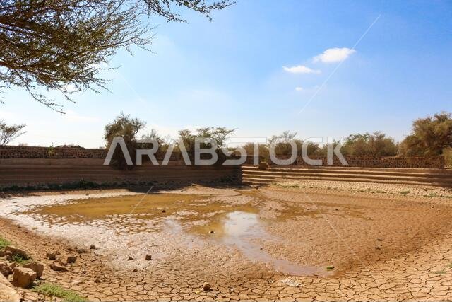Zubaida canal in taif, saudi arabia.