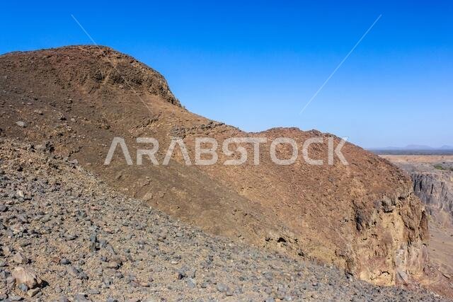 فوهة الوهبة في الطائف، المملكة العربية السعودية