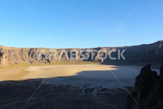 al wahba crater in taif, saudi arabia