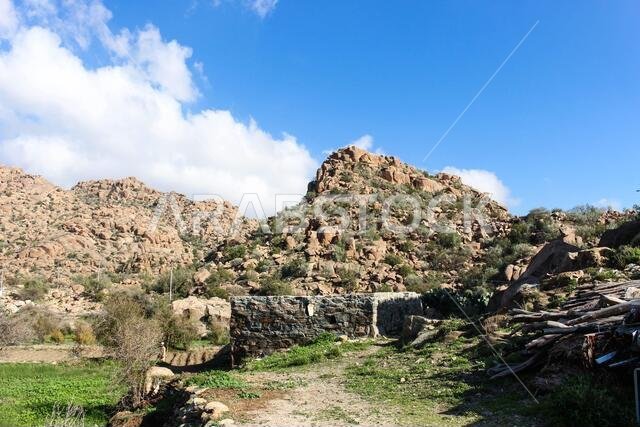 Al Hada Mountains landscapes near Taif, Western Saudi Arabia