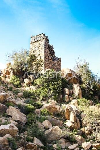 Al Hada Mountains landscapes near Taif, Western Saudi Arabia