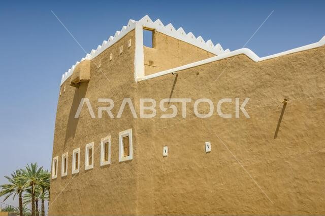 Historic Al Rumman Palace in Tayma, Tabuk province, Saudi Arabia