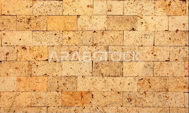 old wrick wall texture in historiocal city jeddah