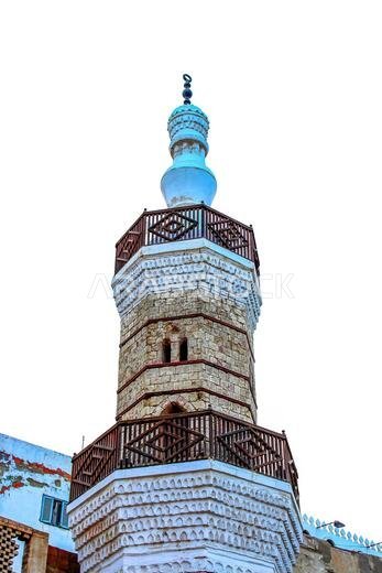 العمارة القديمة للمسجد في جدة