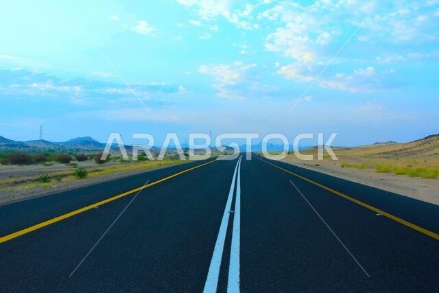 desert road makkah
