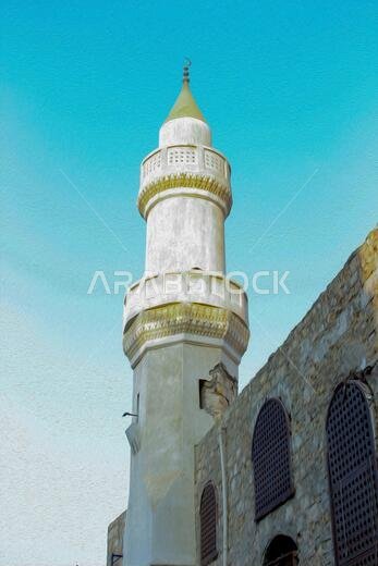 old masjid architecture jeddah