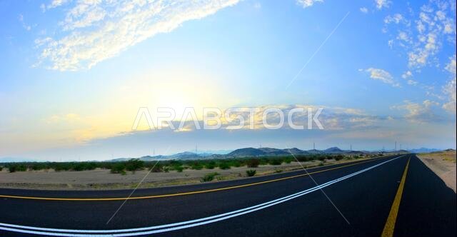 desert road makkah
