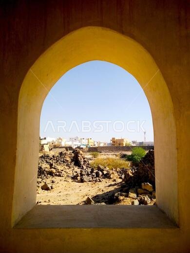 العمارة القديمة للمسجد في جدة