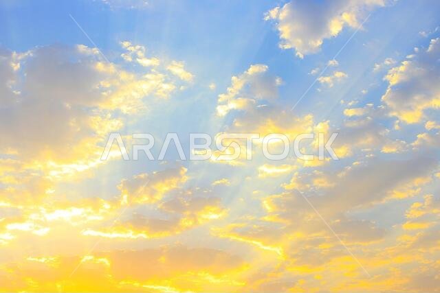 sunset  with jeddah landscapes