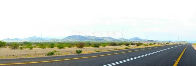 desert road makkah