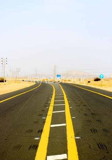 desert road makkah