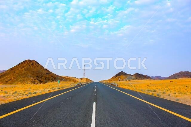 desert road makkah