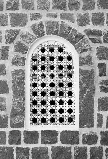 old wrick wall texture in historiocal city jeddah