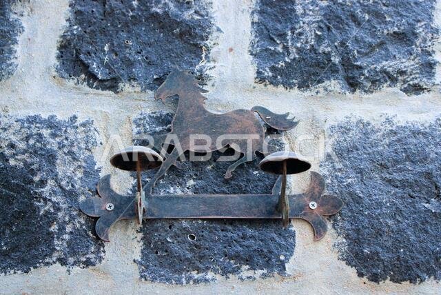 old wrick wall texture in historiocal city jeddah