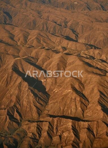 Mountains southern Saudi Arabia near Abah