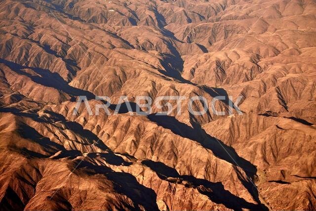 Mountains southern Saudi Arabia near Abah