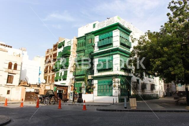 Old historical city in balad, jeddah, Unesco world heritage site Old historical city in balad, jeddah, Unesco world heritage site