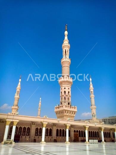 mosque of the prophet muhammad in madina, Saudi arabia