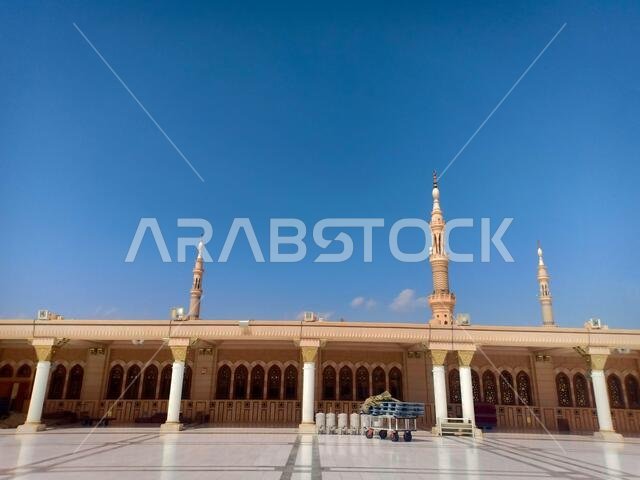 mosque of the prophet muhammad in madina, Saudi arabia