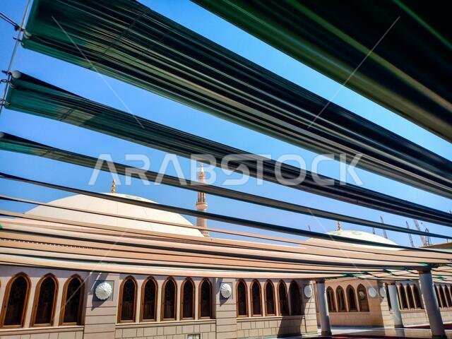 mosque of the prophet muhammad in madina, Saudi arabia