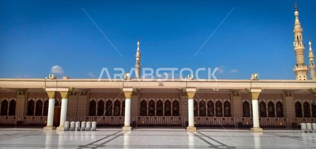 mosque of the prophet muhammad in madina, Saudi arabia