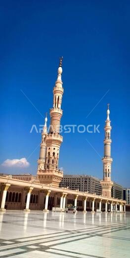 mosque of the prophet muhammad in madina, Saudi arabia