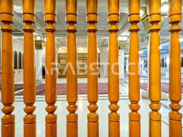 mosque of the prophet muhammad in madina, Saudi arabia