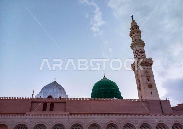 mosque of the prophet muhammad in madina, Saudi arabia