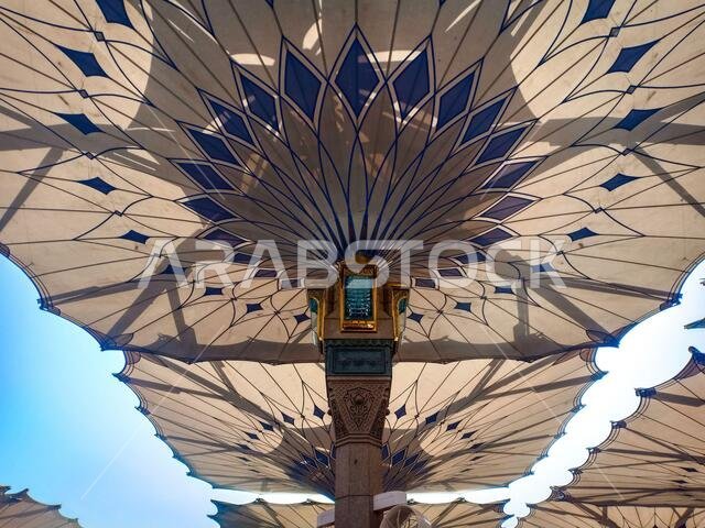 mosque of the prophet muhammad in madina, Saudi arabia