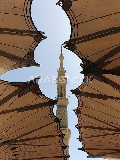 mosque of the prophet muhammad in madina, Saudi arabia
