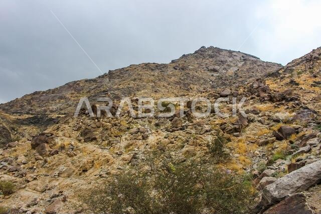 Jabal al-Thawr (Mount Thawr) makkah