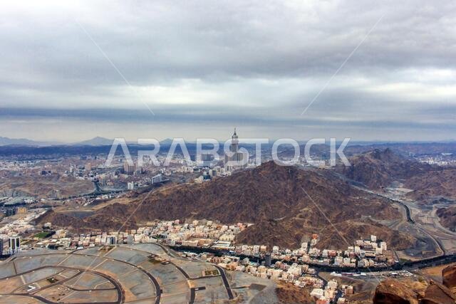 Jabal al-Thawr (Mount Thawr) makkah
