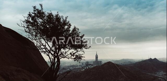 جبل الثور (جبل الثور) بمكة