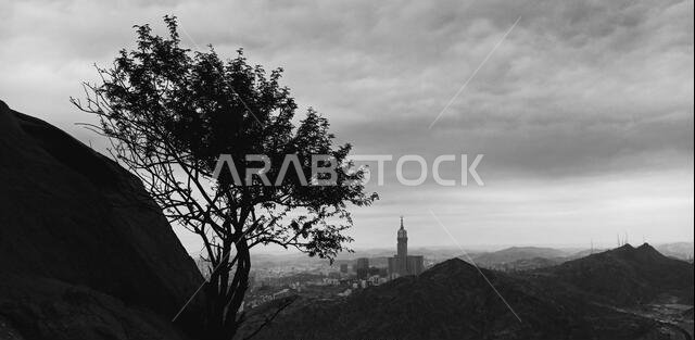 Jabal al-Thawr (Mount Thawr) makkah