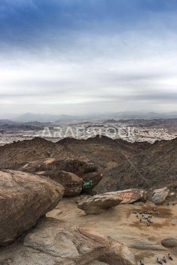 Jabal al-Thawr (Mount Thawr) makkah