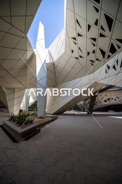 Modern KAPSARC Building Architecture Riyadh Saudi Arabia