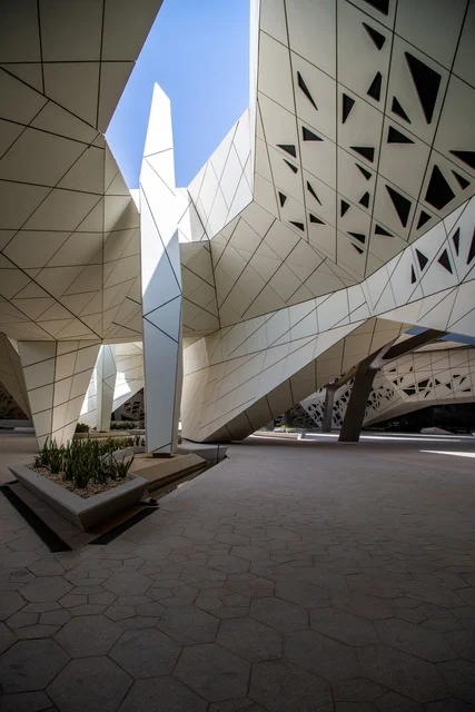 Modern KAPSARC Building Architecture Riyadh Saudi Arabia