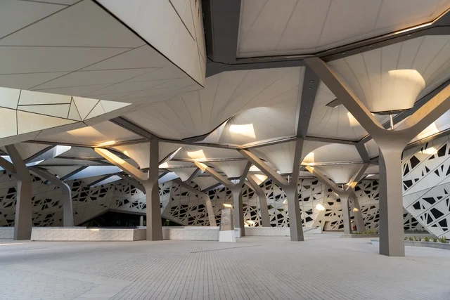 KAPSARC Riyadh Modern Architectural Canopy Structure