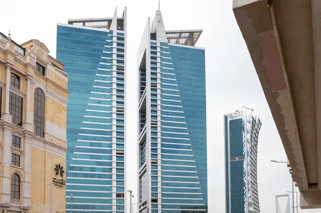 ناطحات السحاب الحديثة في حي العليا بالرياض
