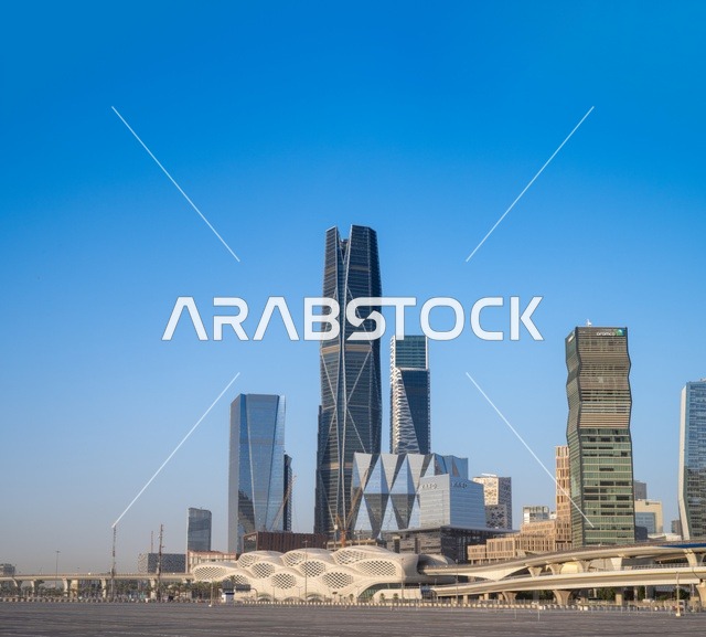 أبراج مركز الملك عبد الله المالي بالرياض