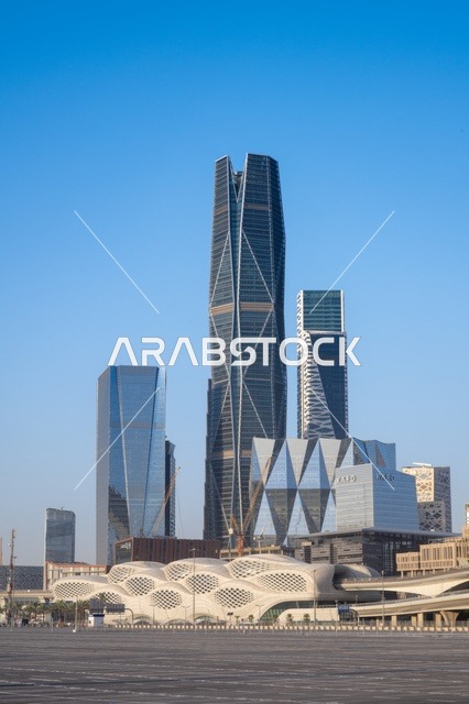 مركز الملك عبدالله المالي كافد في الرياض