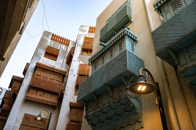العمارة الحجازية التقليدية والرواشين في جدة البلد