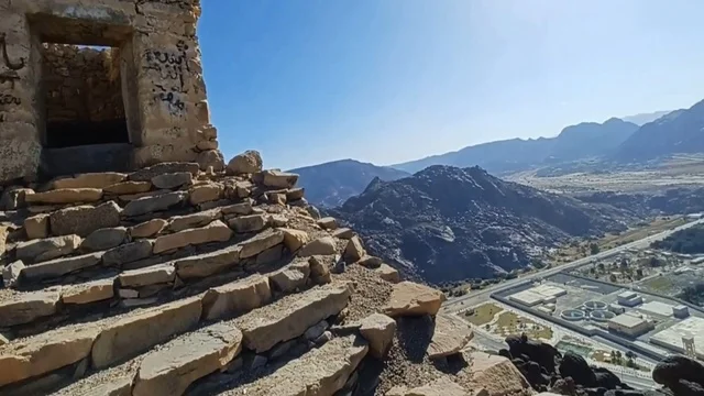 قلعة رعوم التاريخية في نجران المملكة العربية السعودية